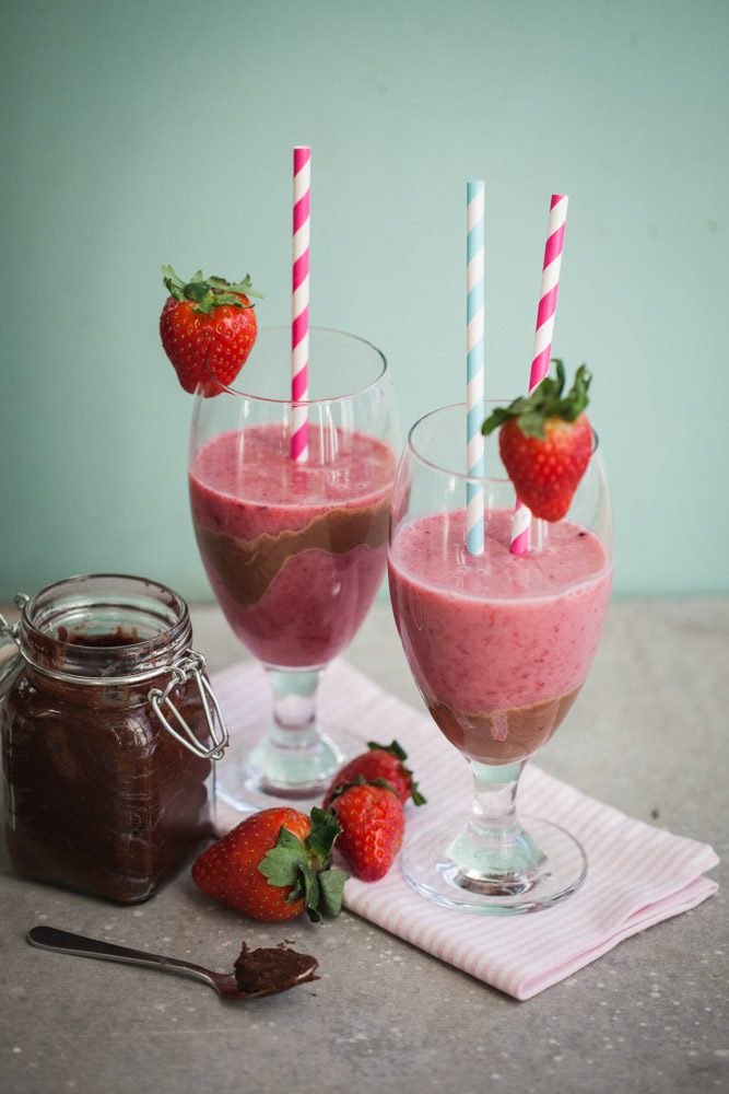 nutellaochjordgubbssmoothie-3