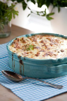Birthday lasagna 1