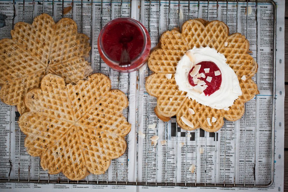 glutenfria bovetevåfflor