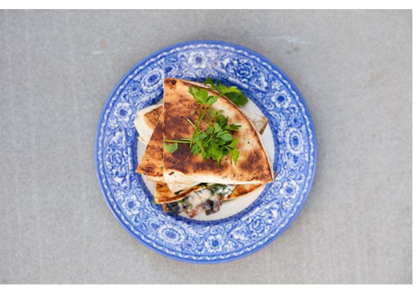 quesadillas