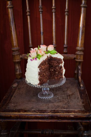 Chokladbollstårta