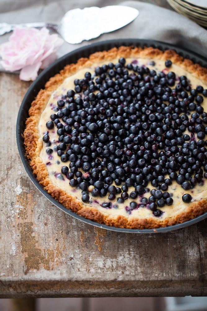 Blåbärspaj