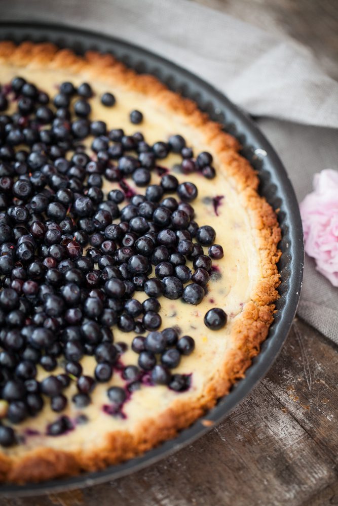 Blåbärspaj