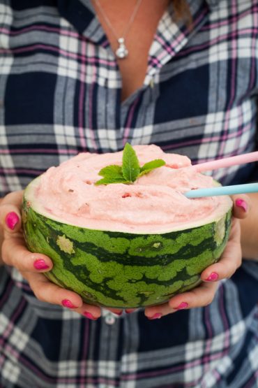 Kokos och melonglass