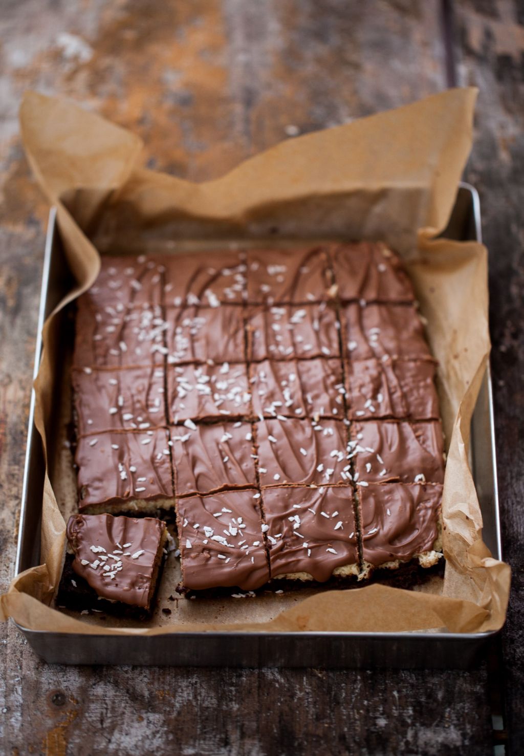 Bounty brownies
