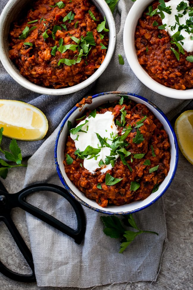 chili sin carne vegetariskt i crock pot