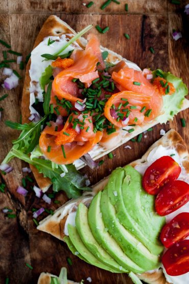 påsk brunch smörgås lax