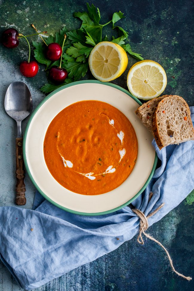 linssoppa med kokosmjölk