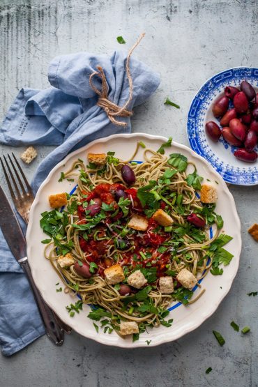 pasta med tomatsås med produkter från matsmart.se