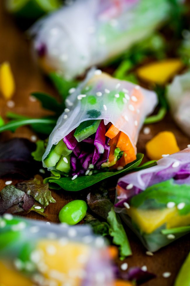 springrolls- vietnamesiska sommarrullar