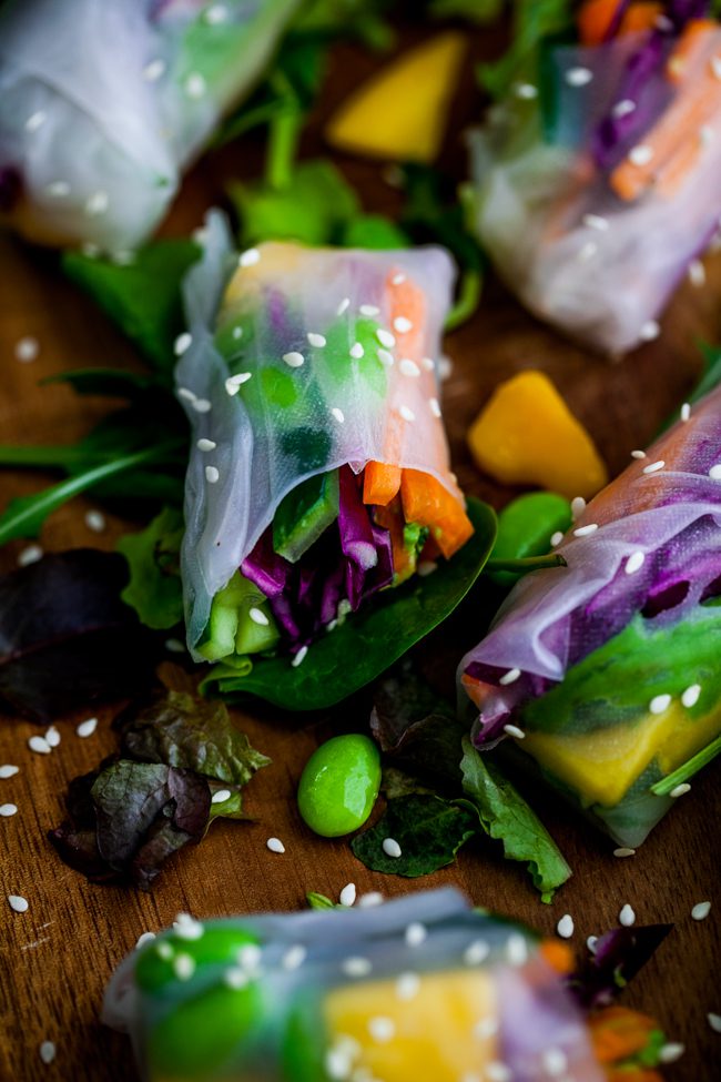 springrolls- vietnamesiska sommarrullar