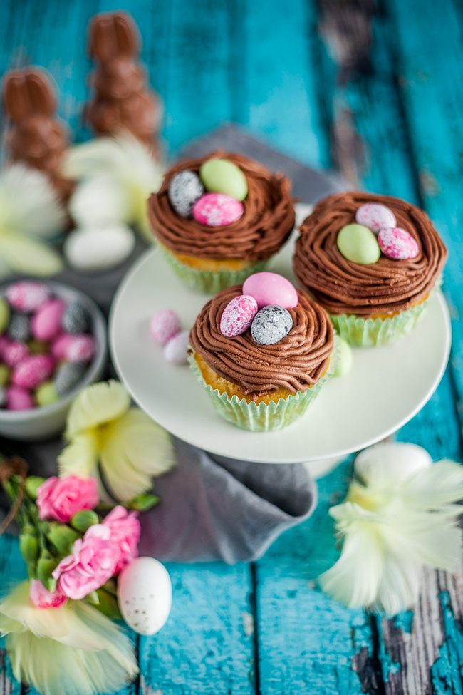 påskcupcakes