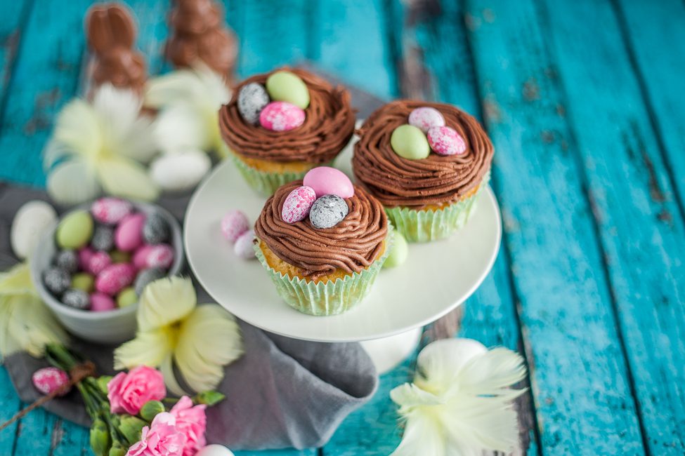 påskcupcakes