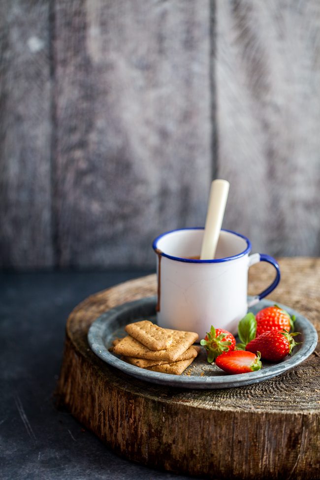 vegansk chokladdipp