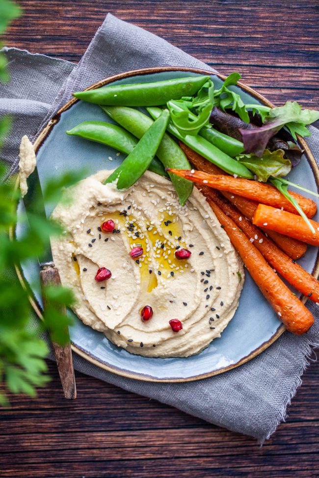 hummus hemgjord recept