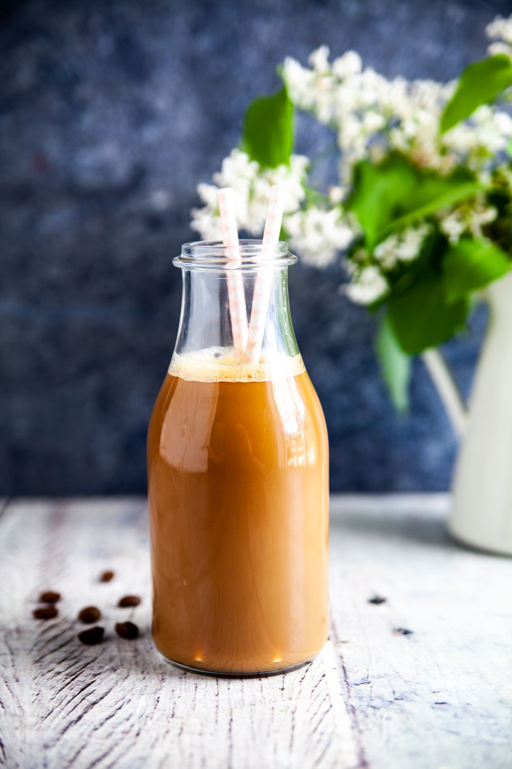 iskaffe, vegansk, gör själv, egen iskaffe