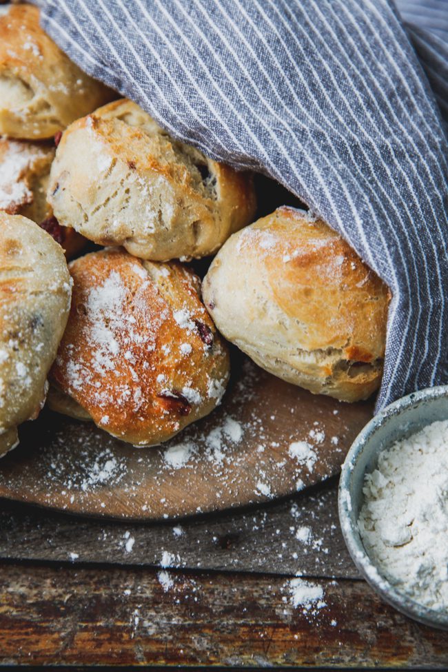 kalljäst bröd, jäsa över natten