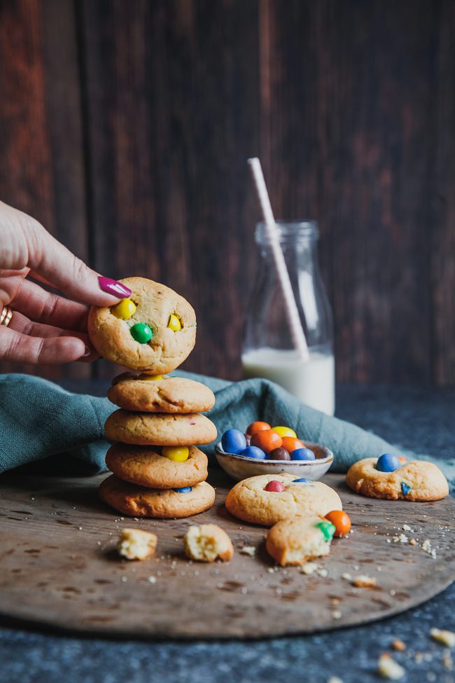 cookies, m&m kakor