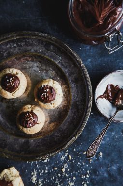 nutellagrottor, småkakor, nutellakakor