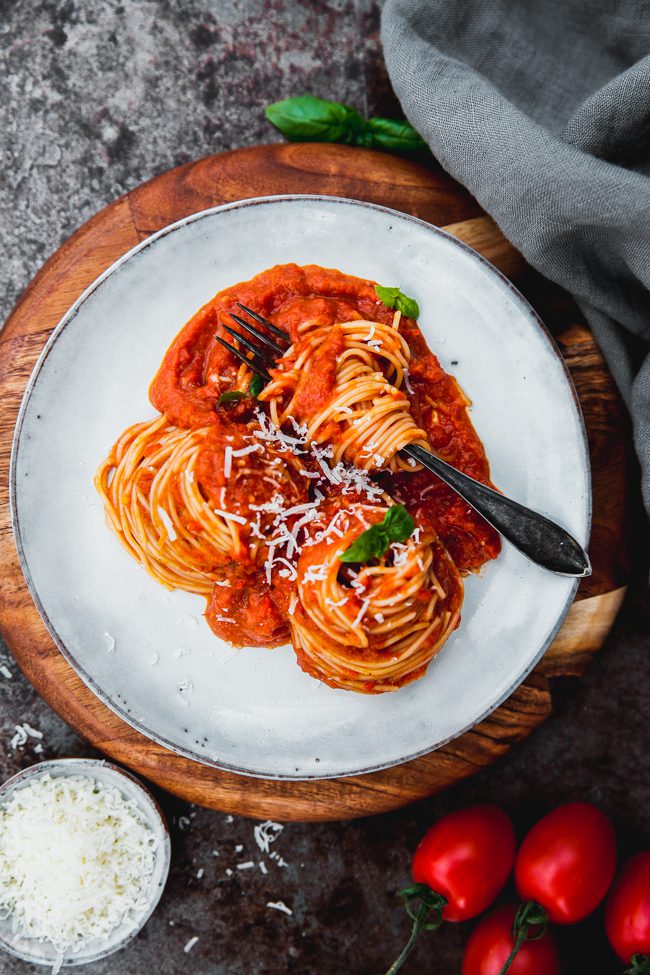 pastasås med ugnsrostade grönsaker villapuccini 