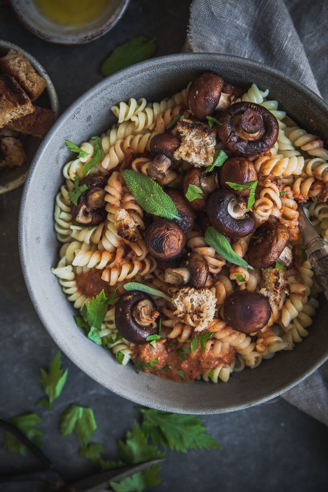 pastasås, pasta