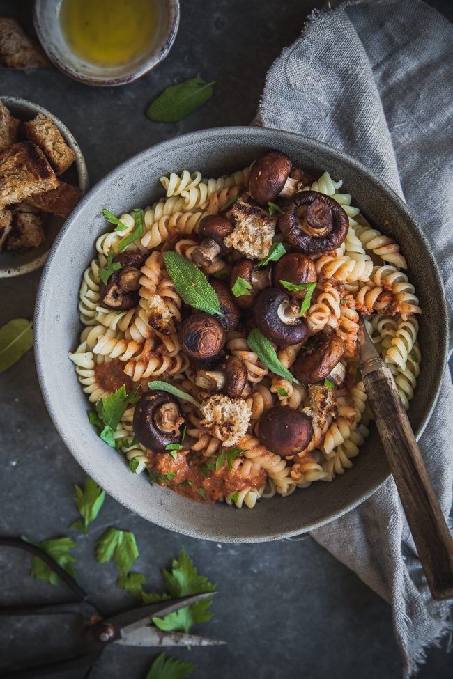 pastasås, pasta