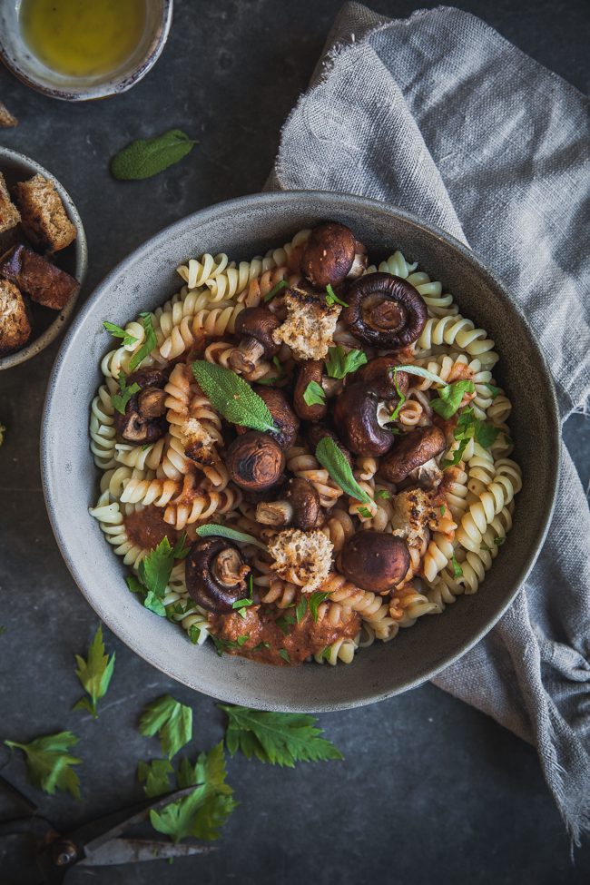 pastasås, pasta