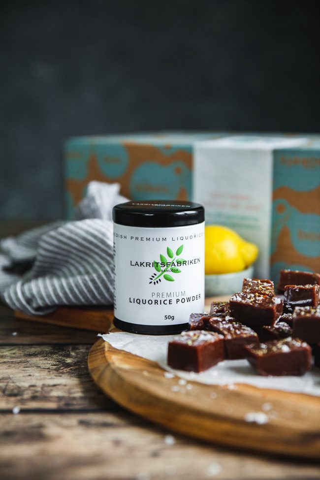 kola lakrits kökets box