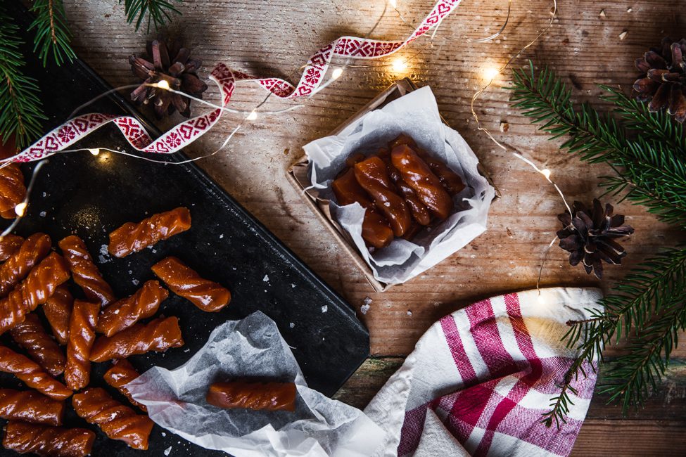 julgodis, saffran, kola