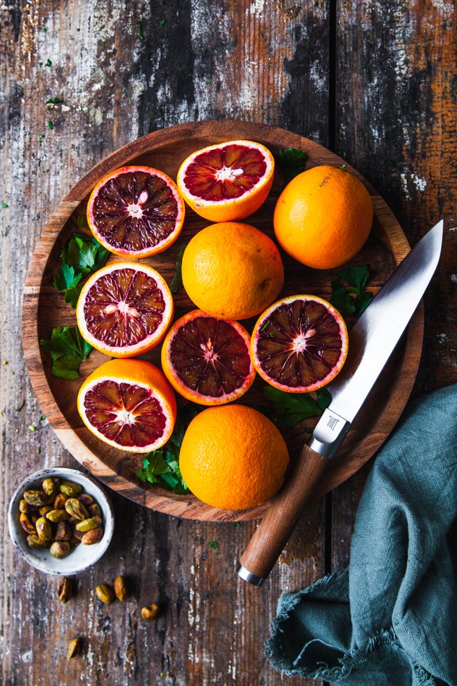 apelsinsallad, citrussallad, fruktsallad