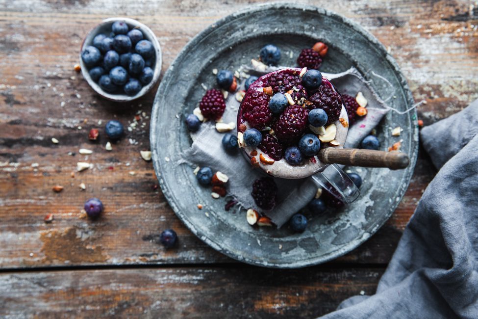 smoothie blåbär swirl 