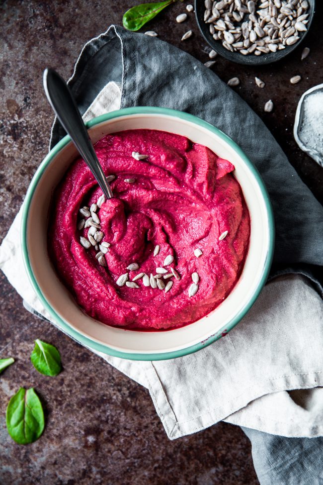 plåtmat. hummus. vego