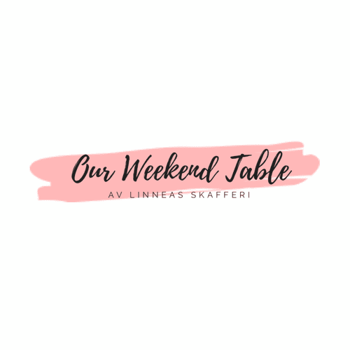 our weekend table, linneas skafferi