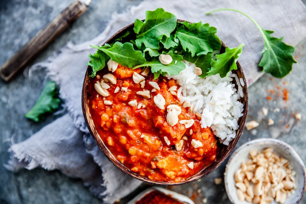 indisk gryta, vego, vegan, 