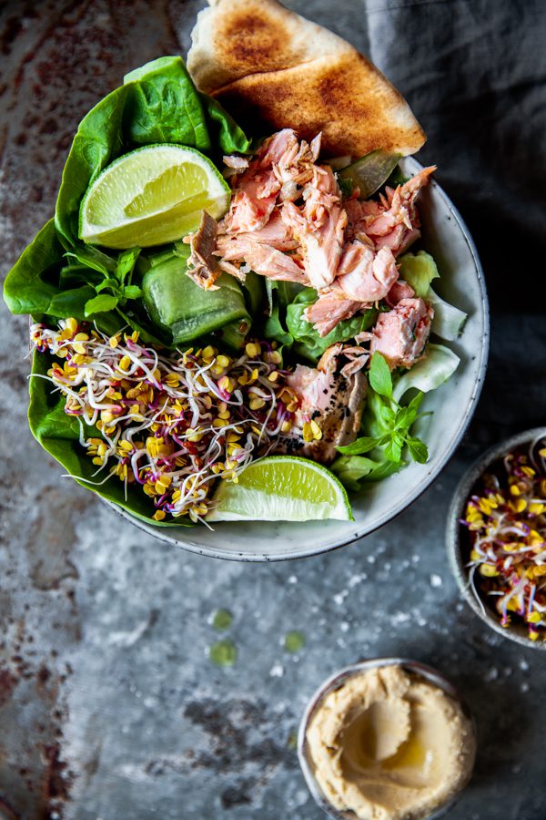 sallad, middag mat, recept