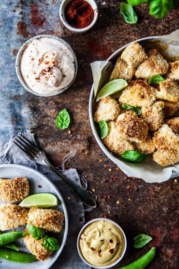 Nuggets med dippsås