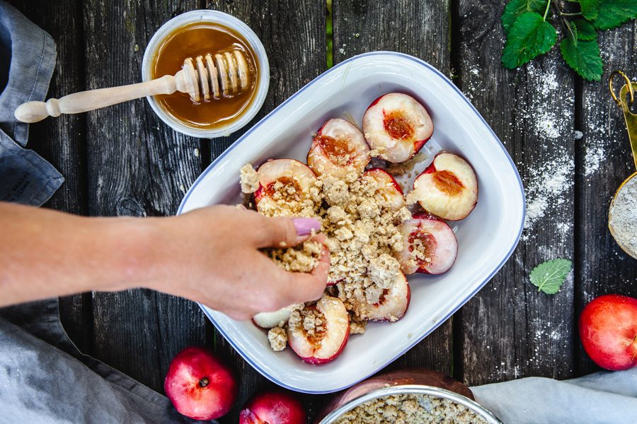 fruktpaj, nyttig paj, glutenfri paj