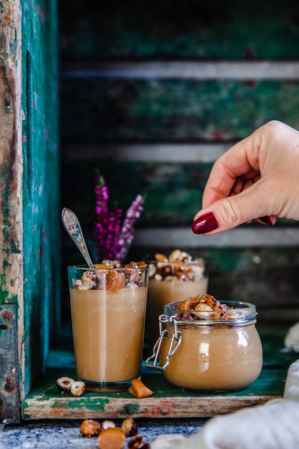 Salt karamellpannacotta