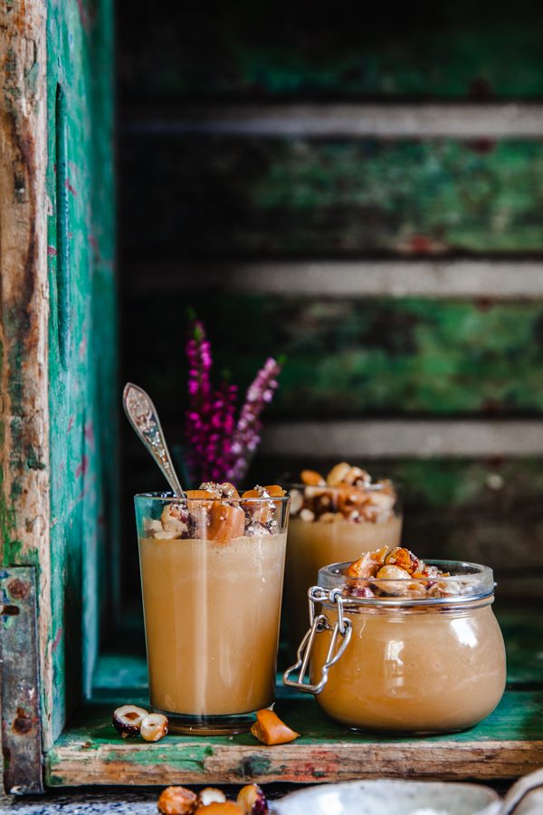 Salt karamellpannacotta