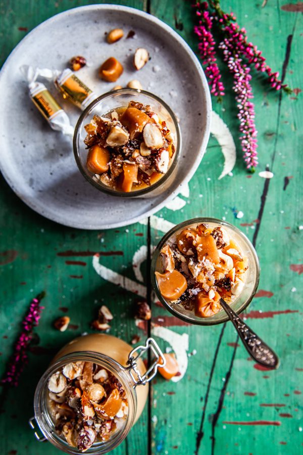 Salt karamellpannacotta