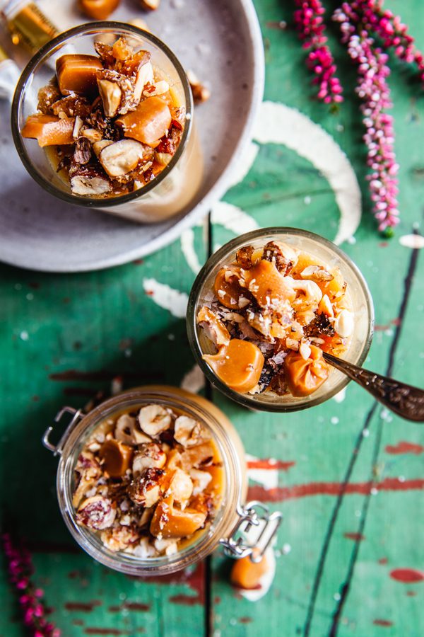 Salt karamellpannacotta