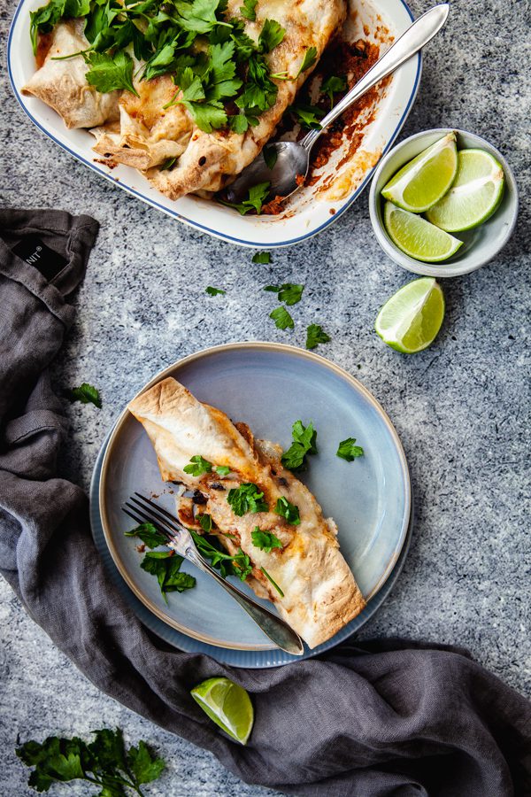 vegetariska enchiliadas, enchiladas kyckling, enchiladas quorn