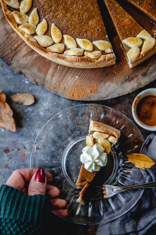 pumpa, paj, dessert, halloween, höst, dessert