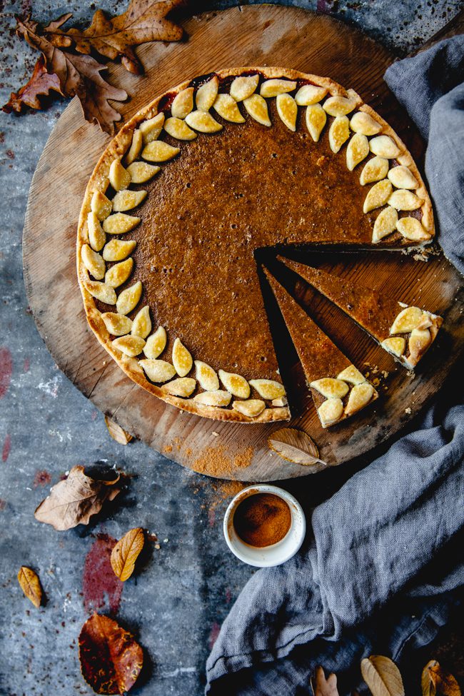 pumpa, paj, dessert, halloween, höst, dessert