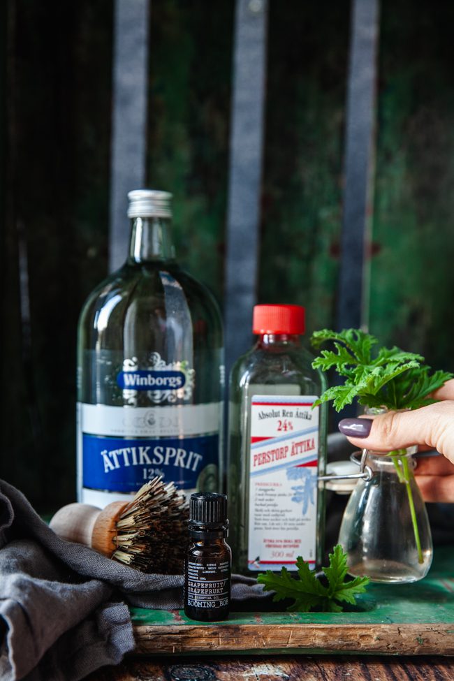 ättika, sköljmedel, eko