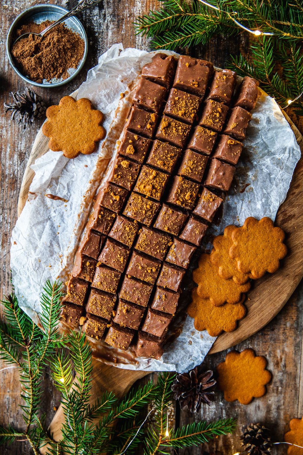 fudge, jul, julgodis