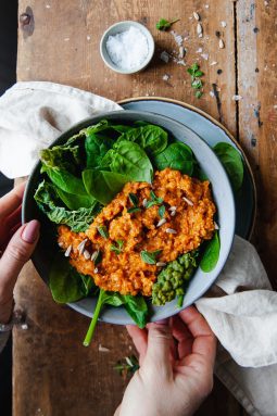 vegetarisk stroganoff, vego, middag, vardagsmat