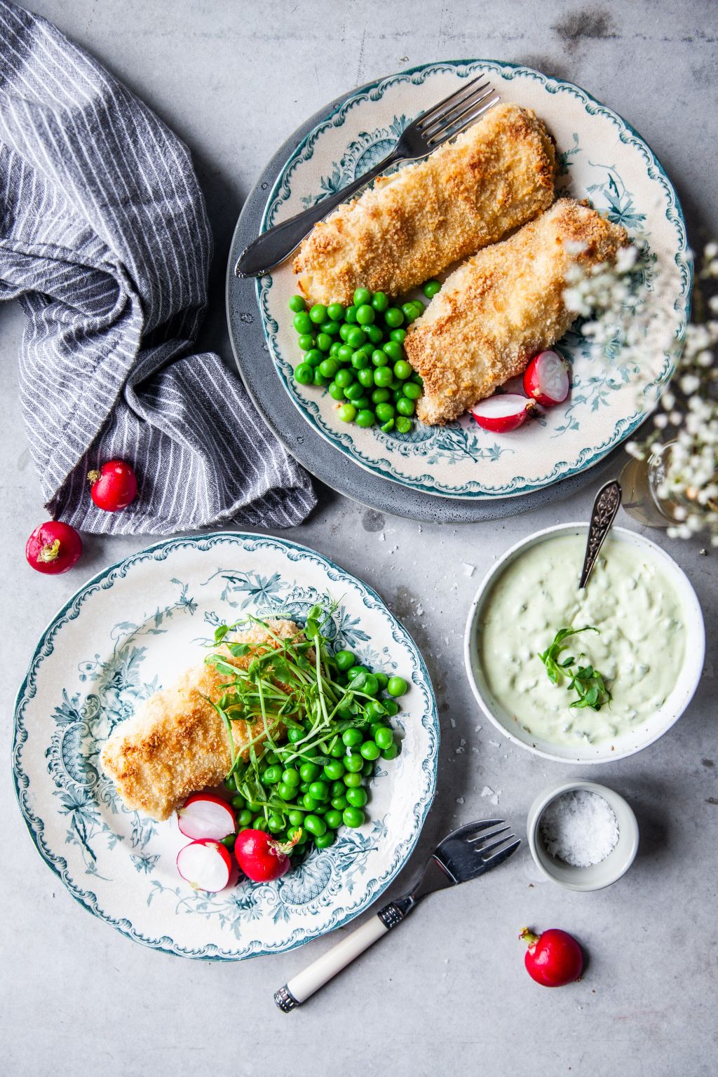 fisk i ugn, sås, torsk