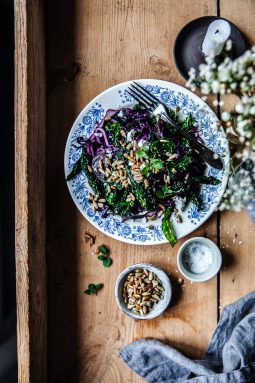 sallad på rester