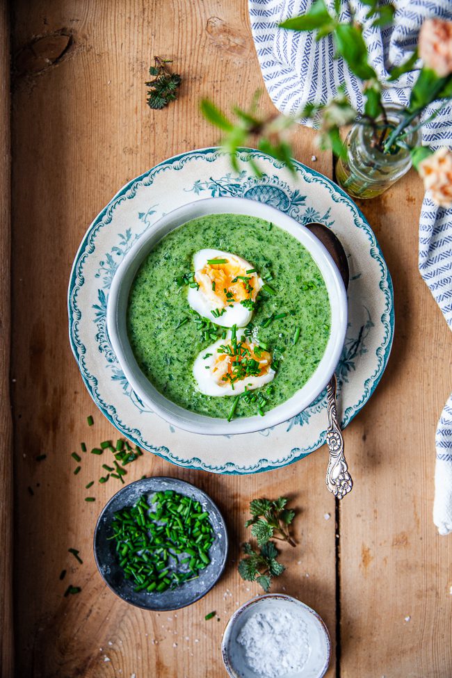 soppa, vår, soppa på brännässla